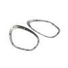 Headlight Trim Ring 2pcs Replacement for BMW MINI Cooper Countryman 2011-2016 OEM 51139801573;
