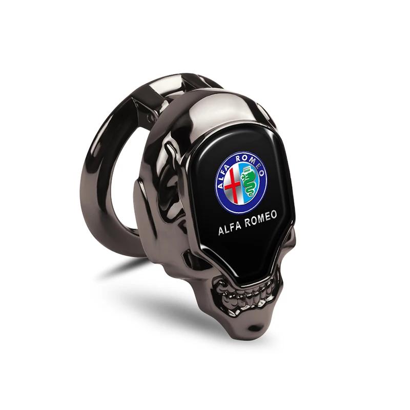 IJOPV1 Car Start Stop Push Button Cover Decoration for Alfa Romeo 147 155 156 159 Mito Giulia GT Giulietta Stelvio Brera 166 Interior