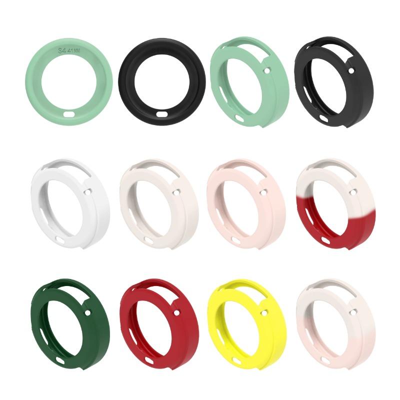 Силиконовый чехол Защитная крышка Для Xiaomi Watch S4 41 мм Полный корпус Мягкий ТПУ Полное покрытие Полый корпус