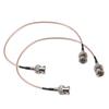16Pcs 3G HD SDI Cable BNC Cable 30cm 75 Ohm for Cameras BMCC Video Equipment Supports HD-SDI 3G-SDI 4K 8K SDI