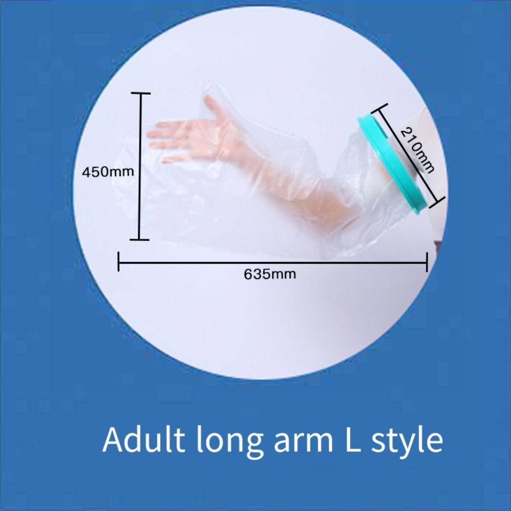 Waterproof Arm Cast Cover for Shower Long Protector To Keep Wounds Dry Bath Protective Ring Sleeve