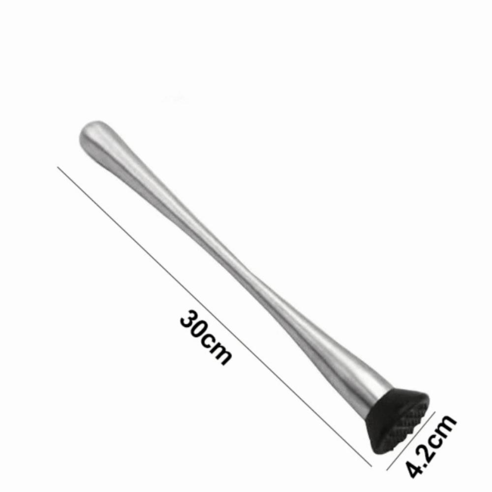 Crushing Crushed Ice Hammer Stainless Steel Popsicle Stick Tool Cocktail Muddler Juice Muddling