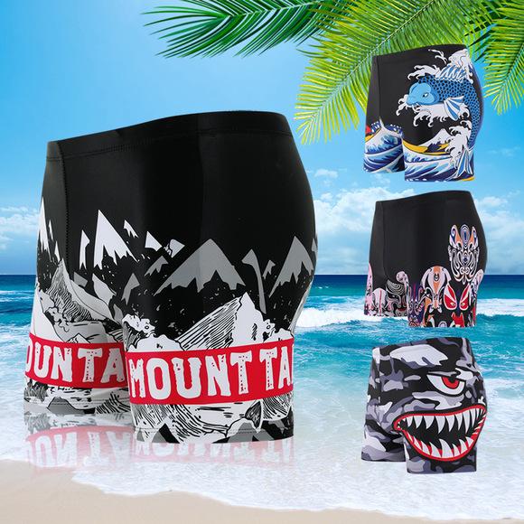 2020 Новый Стиль Мужские Плавки Большого Размера - Дизайн с Квадратным Вырезом