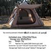 ZISIZ Portable Inflatable Camping Tent