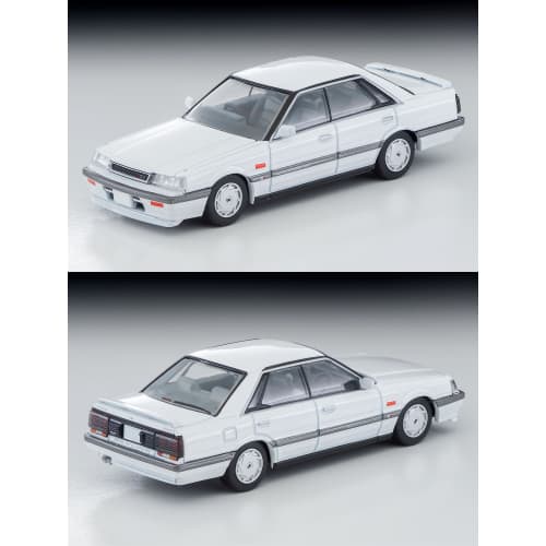Tomytec Tomica Limited Vintage Neo 1/64 LV-N301a Nissan Skyline 4-Door HT GT Passage Twin Cam 24V White 1987 Model (Finished Model)