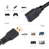 Удлинительный кабель USB3.0 USB-кабель [5 м, штекер-гнездо] Высокоскоростная передача данных 5 Гбит/с Диск/мышь/Xbox/клавиатура/картридер, принтер и т. д.