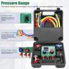 Electronic Air Conditioning Refrigerant Fluoride Meter Vacuum Pressure Gauge Digital Manifold Gauge
