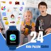 Smart Watch For Kids Pedometer With 24 Puzzle Games HD Touch Screen Camera Music Player Calculator Flashlight 12/24 Kids Watches