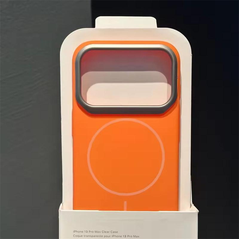 Matte Hard PC Magnetic Phone Case For iPhone 17 Air 16 15 14 13 12 11 Pro Max Plus For Magsafe Blade Lens Shockproof Armor Cover