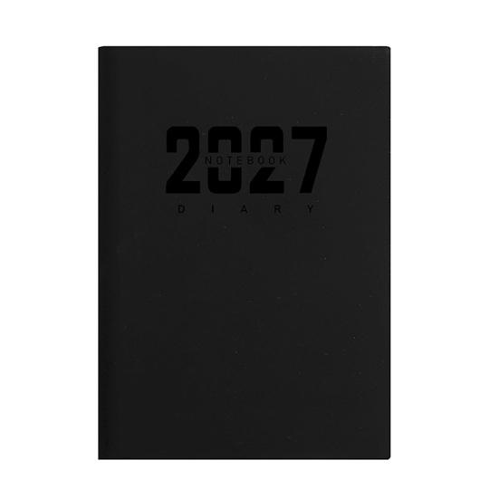 Ежедневник в твердом переплете для бизнеса 2027 A5, Планировщик на 365 дней, Блокнот для управления временем, Книга для записи достижений, Работа, Учеба, Имитация