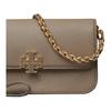Tory Burch Britten Brand Logo Detachable Chain Solid Design Shoulder Bag Women Shoulder Bag Brown 175806-250