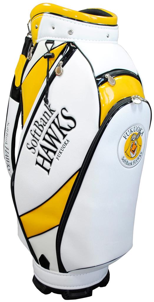 LEZAX Fukuoka Softbank Hawks Type Caddy Bag White 9.5 SBCB-2443