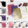 Glitter Loose-leaf Notebook Shell Acrylic Binder Notebook Shell Scrapbook Cover  School Office