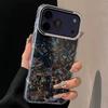 Роскошный Чехол-Ракушка Аврора Яркий Для iPhone 17 Air 16 15 14 13 Pro Max Plus Прозрачный Ударопрочный Эстетичный Стразы TPU Бронированный Чехол
