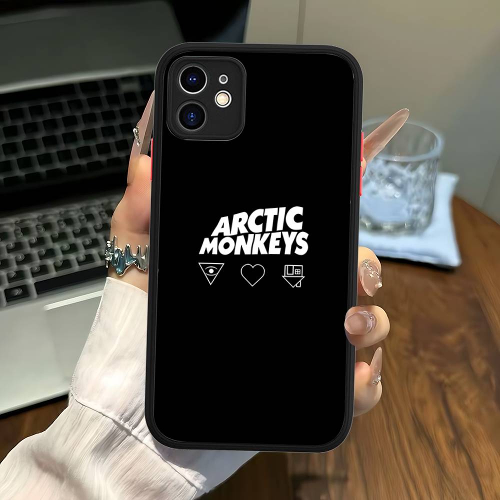 Чехол для телефона с логотипом A-Arctic M-Monkeys Для IPhone 16 15 14 Plus 15 13 12 11 Pro Max X XS MAX Матовый чехол