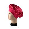 Women's Wide Brim High Elastic Satin Sleep Cap & Chemotherapy Hat for Autumn/Winter Hair Care