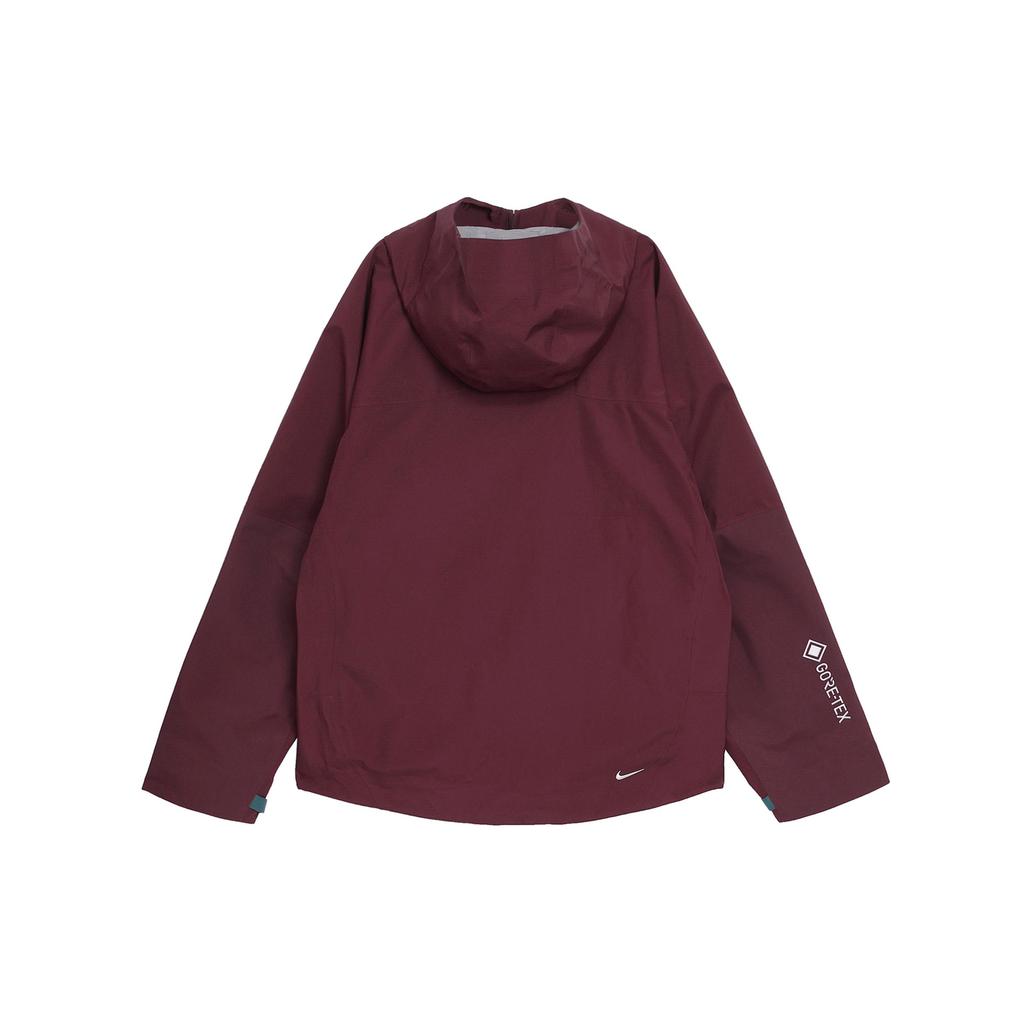Nike Повседневная однотонная мужская куртка на молнии с капюшоном, верхняя одежда темно-бордового цвета DQ5772-681