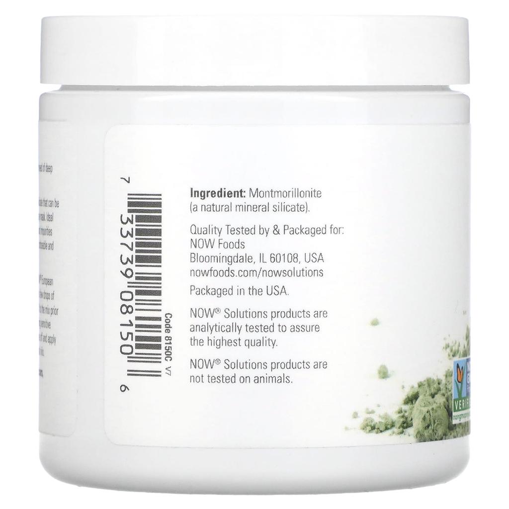 Now Foods Solutions, европейский глинистый порошок, 6 унций (170 г)