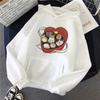 Hamster Hoodies Women Kawaii Gothic Korean Style Pulls Hoddies Female Harajuku Sweater Unisex