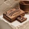 Miniature Spirit Board With Drawer Ouija Board Wooden Miniatures With Planchettes Emotional Love Drawer Home Decoration Gift