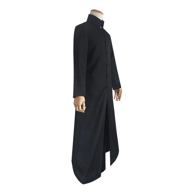 Neo Matrix Cosplay Trench Coat - Halloween & Stage Performance Costume