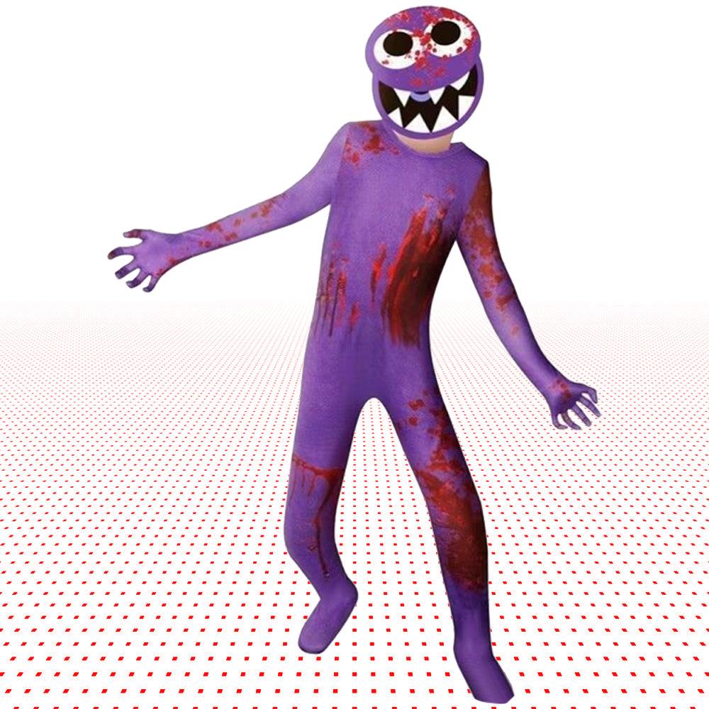 Roblox Children'S Cartoon Cos Suit Green Halloween Costume Little Red Doctor Ant-Man Onesie Rainbow Friend