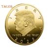 Liberty Commemorative Coin Metal Trump Coin 47th President of The US Collectible Token Gift for MAGA/KAG Supporters