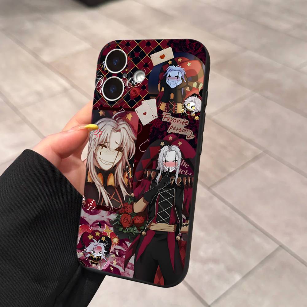 Чехол для телефона 'Цирк уродов Пьеро' для iPhone 17 16 14 15 13 12 11 Pro Max Plus Силиконовый мягкий чехол