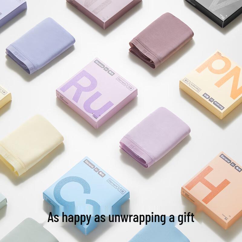 Bananain 5-Series Women's 7A Antibacterial Modal Mid-Waist Briefs 3-Pack