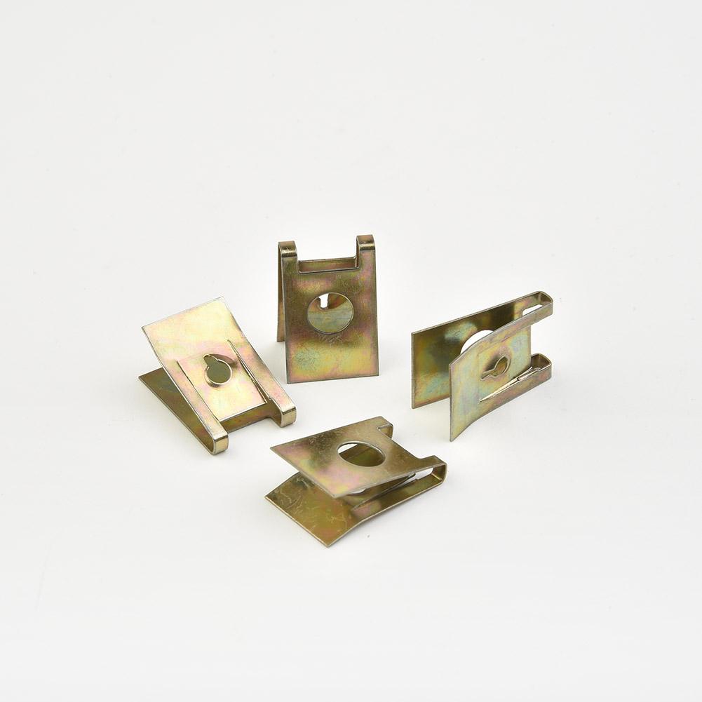 Versatile U Type Mount Fastener Clips for Car Motor Fender Bumper Pack of 20