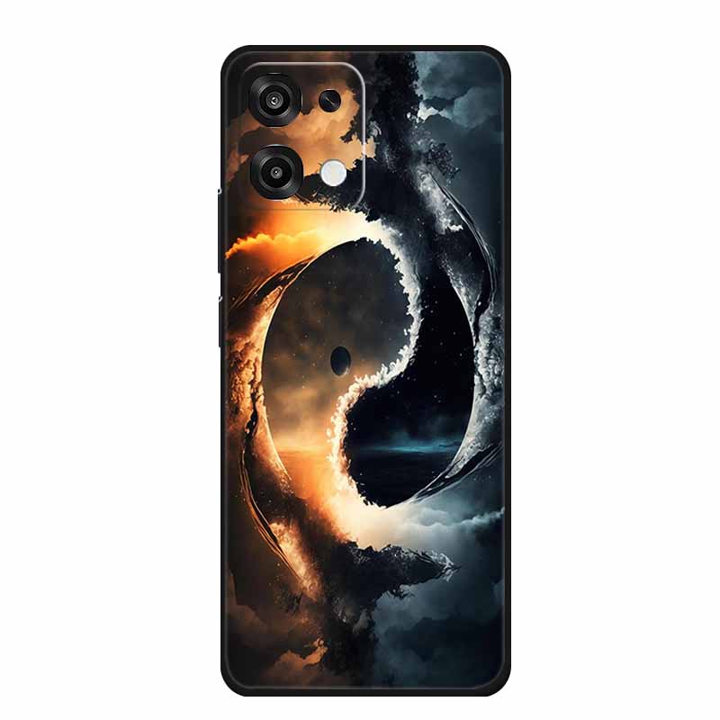 Чехол для телефона OPPO F31 F 31 Funda Модные цветы Черный силиконовый Мягкая задняя крышка для OPPO F31 5G 2025 Case CPH2781 Coque Shell