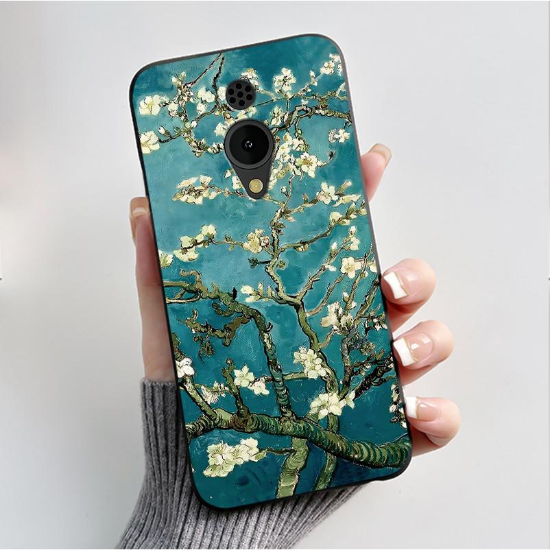 Печатный чехол для телефона Nokia 150 2G 2023 C2 C10 C20 Funda Coque Мягкий силикон Черный корпус Чехол Милый Цветок Мультяшный Корпус Capa