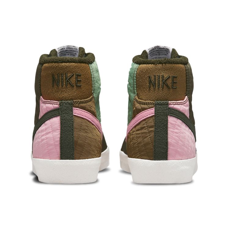 Nike Blazer Mid 77 Premium Toasty - Мужские кроссовки Sequoia Зеленый Средне-Оливковый Коричневый-Келп DD8024-300