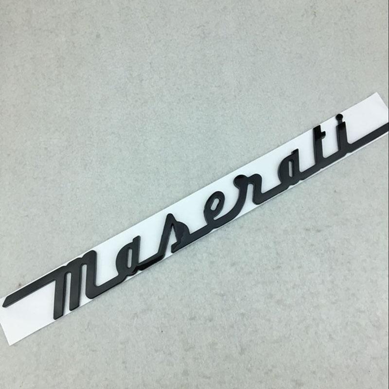 Timeless Design Maserati President Ghibli Q4 Gts Rear Tail Box Sticker With Dynamic Appearance