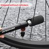 Dual-use CO2 Bicycle Pump Portable Aluminum Alloy Hand Tire Inflator High Pressure Road Bicycle Air Inflator Cycling Accessories