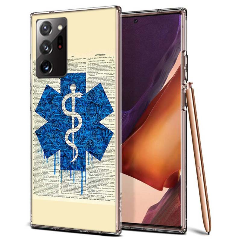 Медицинский спасательный чехол для телефона EMT EMS Для Samsung A70 A50S A40 A30 A20E A16 A26 A36 A56 A17 Galaxy Note 20 10 9 8 A71 A51 A41 A31 A2