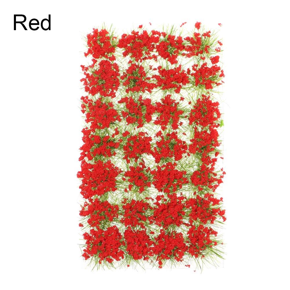 Игровой микроландшафт Дикий миниатюрный пучок травы и цветов Модель Сцена Симуляция Производство местности