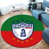 C.F. Pachuca Round Area Rug,Carpet Rug for Living Room Bedroom Sofa Playroom Decor,Non-slip Floor Mat