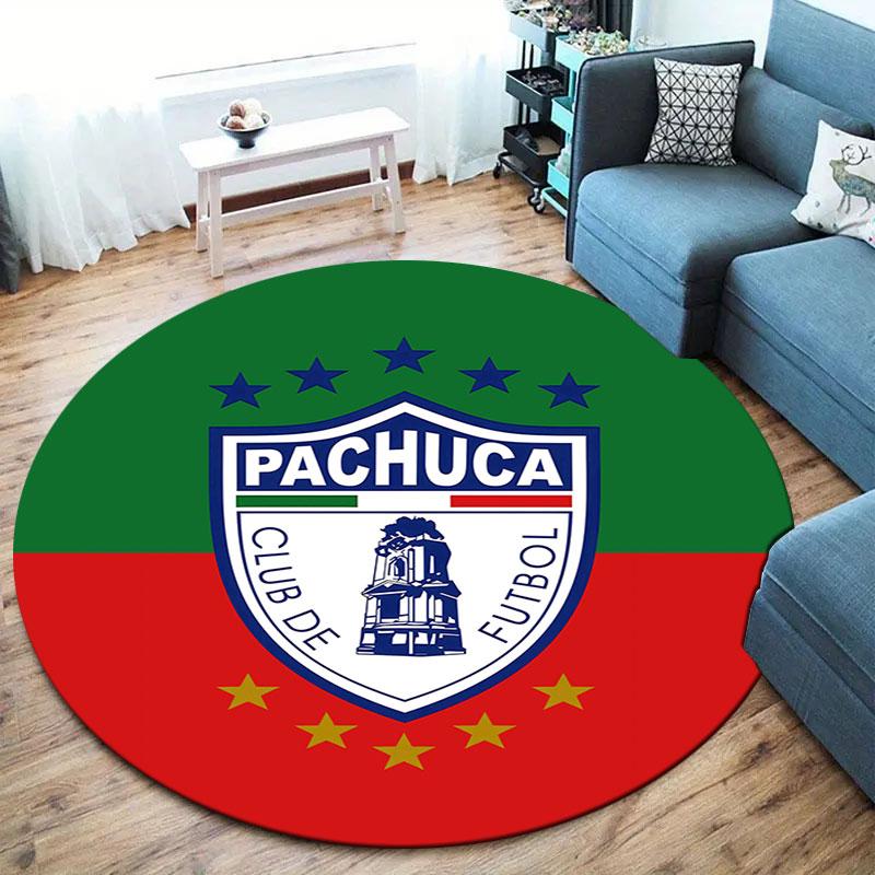 C.F. Pachuca Round Area Rug,Carpet Rug for Living Room Bedroom Sofa Playroom Decor,Non-slip Floor Mat