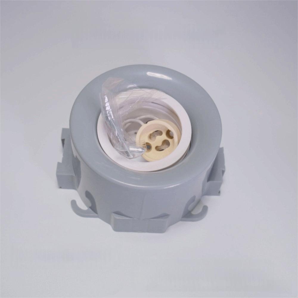 Round Shape Lamp Holder Embedded Lamp Base Embedded Installation Base Bracket  Home Hallways