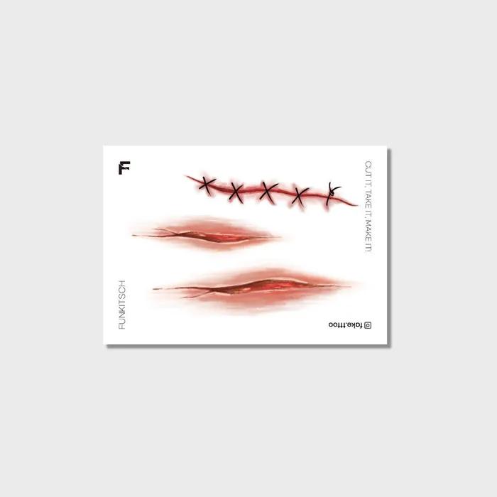 Scar Tattoo Sticker