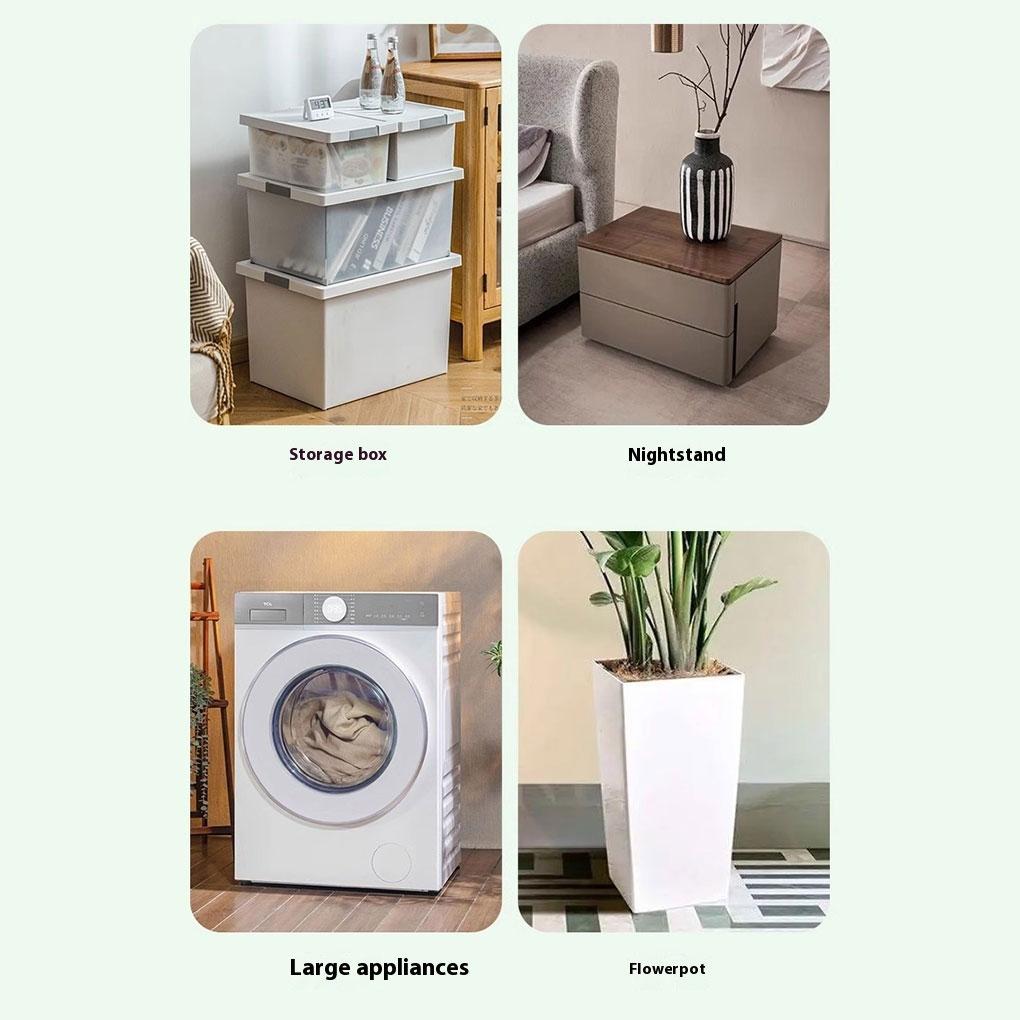 4 шт./лот Мини-ролики Маленькие ролики для бытовой техники Наклейки Ролики для кухонной техники