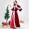 Christmas Queen Dress, Plus Size Christmas Dress, Christmas Costume, Tail Teeth Party Costume