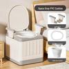 Складной портативный туалетный стул с защитой от запаха для взрослых и пожилых людей