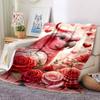 1pc Pink Parrot Blanket Lightweight Blanket Throw Blanket For Sofa, Bed, Travel, Camping, Livingroom, Office, Couch, Chair yy251010068