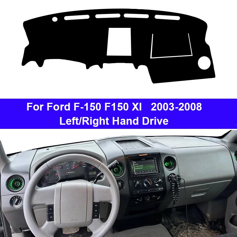 Для Ford F-150 F150 XI 2003-2008 Автомобильная Панель Приборов Солнцезащитный Козырек Чехол Панель Приборов Нескользящий Солнцезащитный Козырек Панели Приборов Анти-УФ Коврик