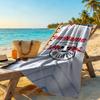 Rb Leipzig Customizable Name Beach Towel Super Soft Absorbent Portable For Swimmingbeachcamping Travel Beach Accessoriesgym