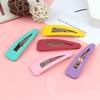 5/10PCS Candy Colors Big BB Hair Clips Cute Solid Color Basic Hairpins Girls Women Colorful Hair Accessories Kids Gift Barrettes