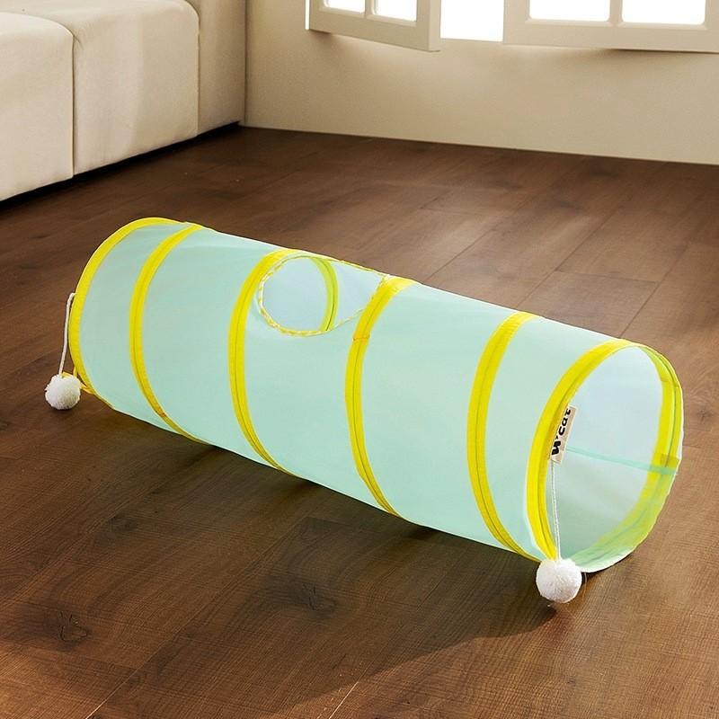Pet Cat Tunnel Toy With Foldable Design For Indoor Play And Enrichment
