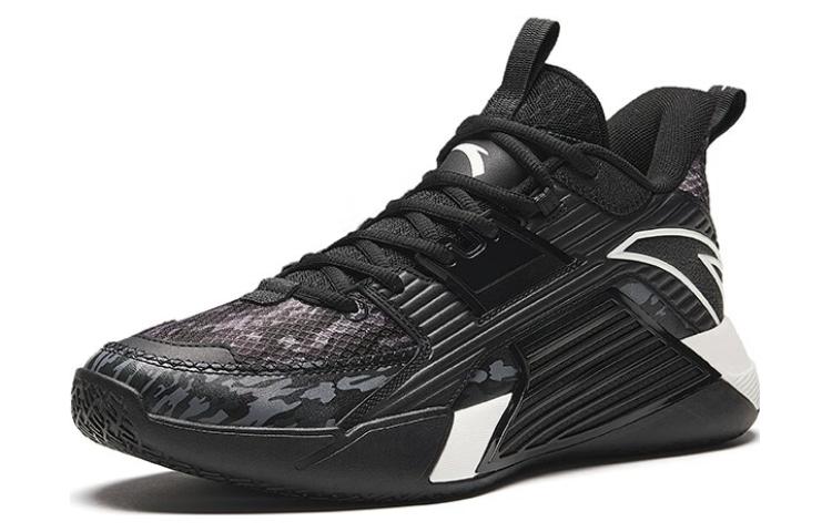 Men's Sneakers Anta 3 Abrasion Resistant Basketball Shoes Men's Black Gray